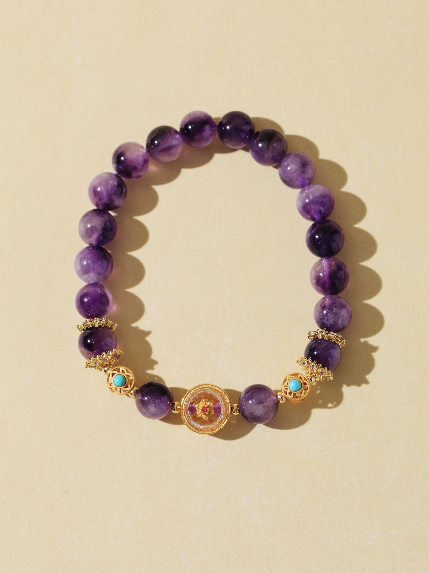 Super Seven Amethyst Bracelet