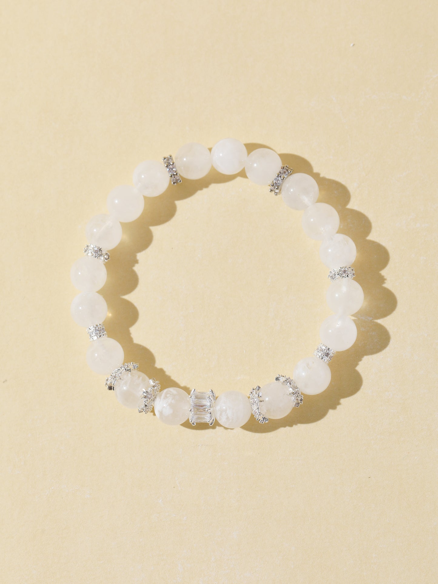 Snow Phantom Quartz Bracelet
