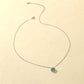 Natural Imperial Green Jade Four-leaf Clover Necklace