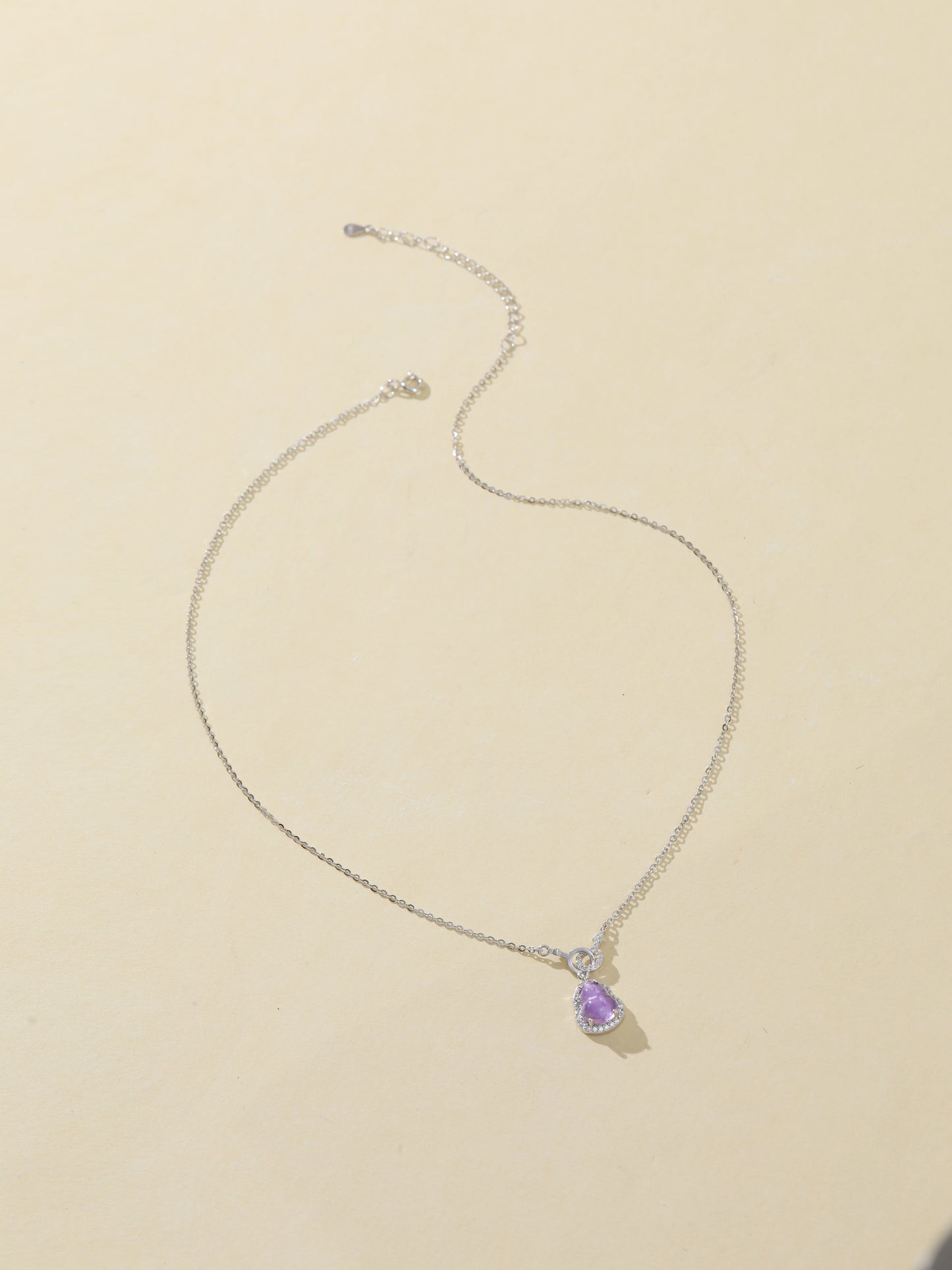 Natural Amethyst Gourd Necklace