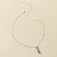 Natural Imperial Green Jade Gourd Necklace