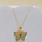 Natural Imperial Green Jade Butterfly Necklace