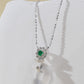 Natural Natural Albite Peace Amulet Necklace