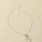 Natural Natural Albite Peace Amulet Necklace