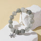 Grey Rabbit Hair Quartz Bracelet