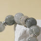 Grey Rabbit Hair Quartz Bracelet