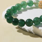 Gradient Green Quartz Bracelet with Persimmon