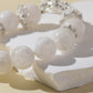 White Snowflake Stone Bracelet