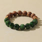 Diopside & Sandalwood Bracelet