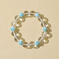 Clear Quartz & Larimar Bracelet