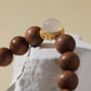 Black Tiger's Eye & Sandalwood Bracelet