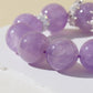 Purple Rabbit Hair Quartz Bracelet