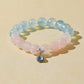 Aquamarine & Rose Quartz Bracelet