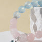Aquamarine & Rose Quartz Bracelet