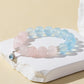 Aquamarine & Rose Quartz Bracelet