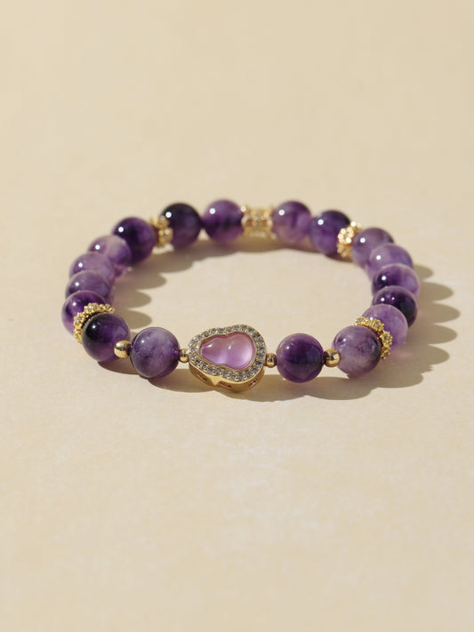 Amethyst Super Seven Bracelet