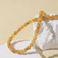Double-Wrap Gold Rutilated Quartz Bracelet