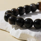 Obsidian & Black Tiger's Eye Bracelet