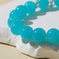 Amazonite & White Snowflake Quartz Bracelet