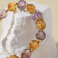 Faceted Amethyst & Citrine Bracelet