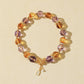 Faceted Amethyst & Citrine Bracelet
