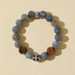 Grey Moonstone & Black Tiger’s Eye Bracelet