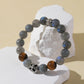 Grey Moonstone & Black Tiger’s Eye Bracelet