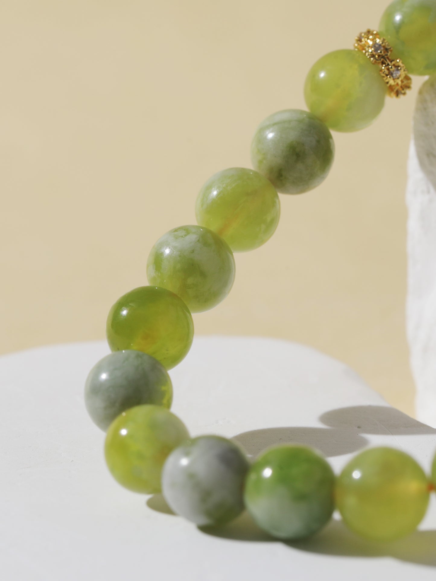 Gradient Xiuyan Jade Bracelet